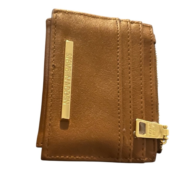 NWOT Steve Madden OS Mauve Cognac Wallet - Picture 2 of 3